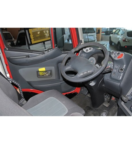 Tasca a rete elasticizzata multiuso Doppio fissaggio 17x8cm