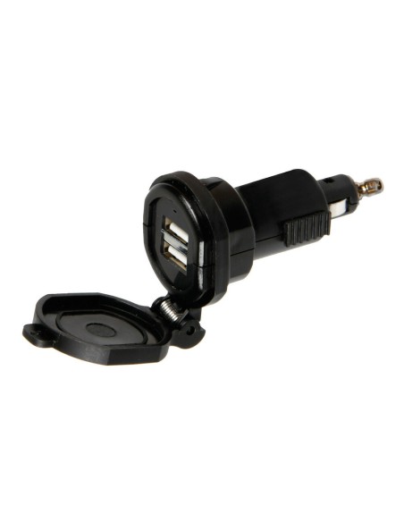 Caricabatteria Din 2 porte Usb Fast Charge 2700 mA 12 32V
