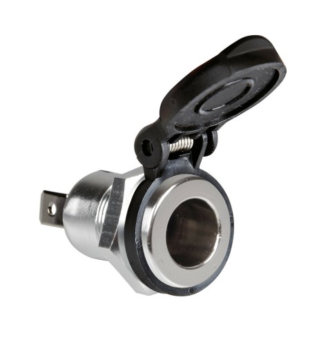 Presa accendisigari DIN da incasso in Alluminio 12 24V max 16A