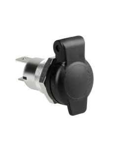 Presa accendisigari DIN da incasso in Alluminio 12 24V max 16A 2