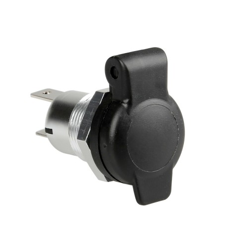 Presa accendisigari DIN da incasso in Alluminio 12 24V max 16A