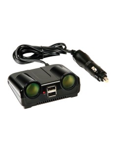 Presa accendisigari doppia con USB 12 24V con interruttore
