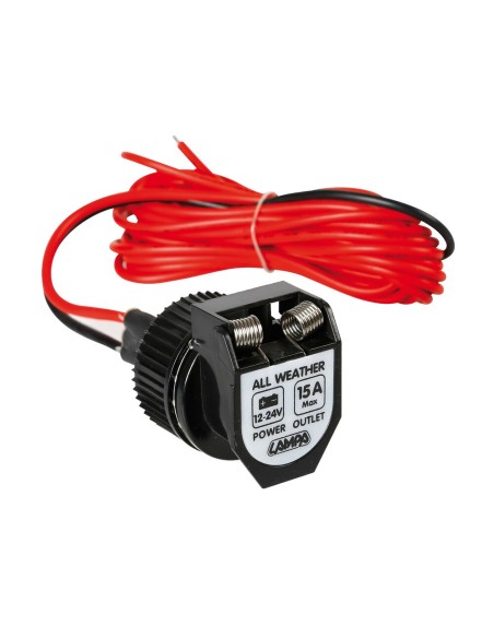 Presa di corrente Auto Moto Camion impermeabile per uso esterno 12 24V