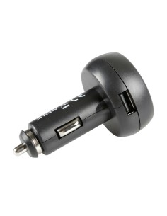 Spinotto Multifunzione 12 24V 3 in 1 Termometro Voltmetro Presa USB 2