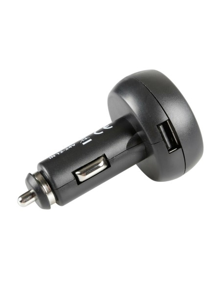 Spinotto Multifunzione 12 24V 3 in 1 Termometro Voltmetro Presa USB