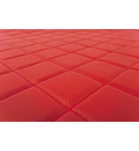 Coppia tappeti camion similpelle imbottiti Rosso Volvo FH Serie 4 5 Aero