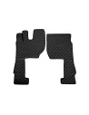 Coppia tappeti camion similpelle imbottiti Nero Volvo FH Serie 4 5 Aero