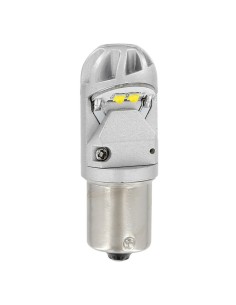 Lampadina auto BA15s P21W Mega Led HP 4 CREE 10 28V Rosso