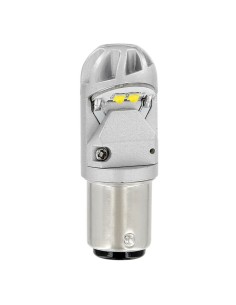 Lampadina auto BAY15d P21 5W Mega Led HP 4 CREE 10 28V Rosso