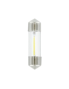 Lampadina auto Mega Led bianco 12V Siluro 8x31mm SV8 5 8