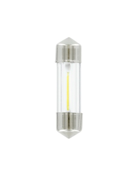 Lampadina auto Mega Led bianco 12V Siluro 8x31mm SV8 5 8