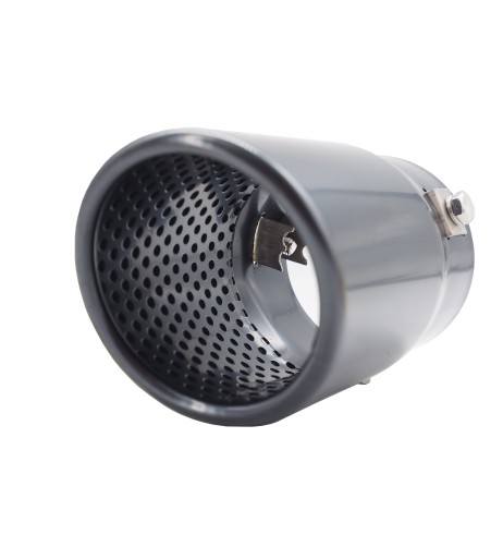 Terminale scarico universale inox singolo 37 63mm TRX 21N