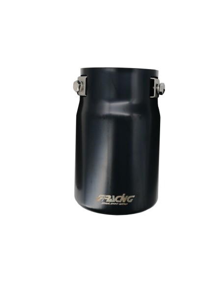 Terminale scarico universale inox singolo 37 63mm TRX 21N