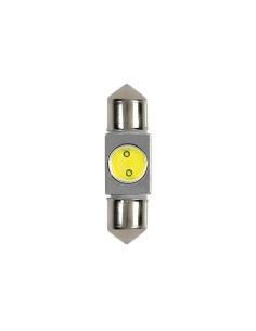 Lampadina siluro 12V SV8 5 8 C5W 10x36mm 1 LED