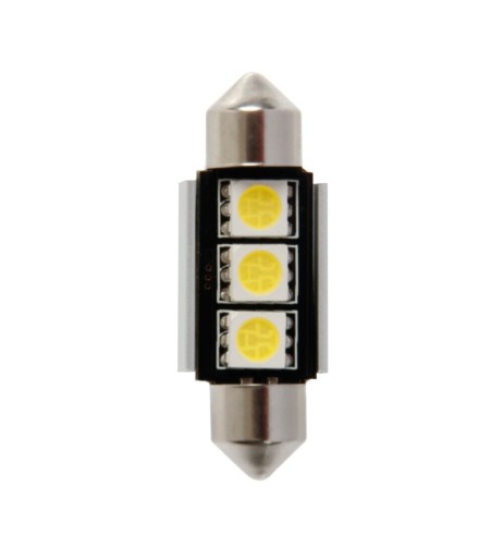 Lampada auto siluro SV8 5 8 9 hyper led resistenza integrata 12V