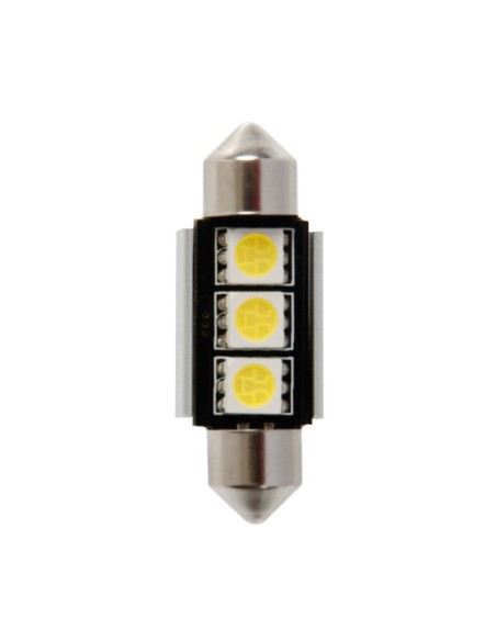 Lampada auto siluro SV8 5 8 9 hyper led resistenza integrata 12V