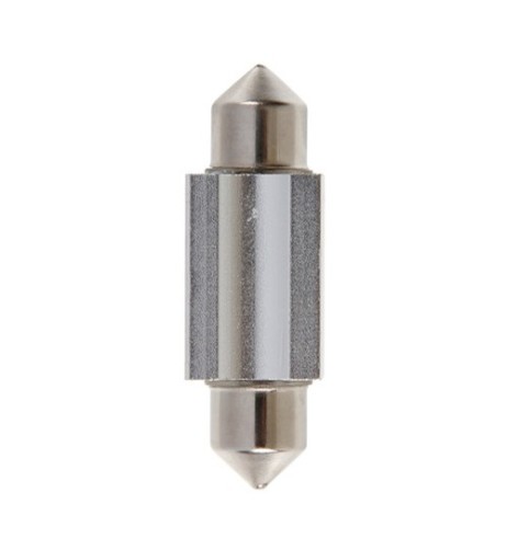Lampadina siluro C5W SV8 5 8 12V Mega led 2 super chips