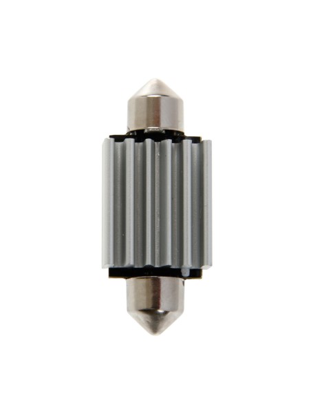 Lampada auto siluro SV8 5 8 18 hyper led resistenza integrata 12V