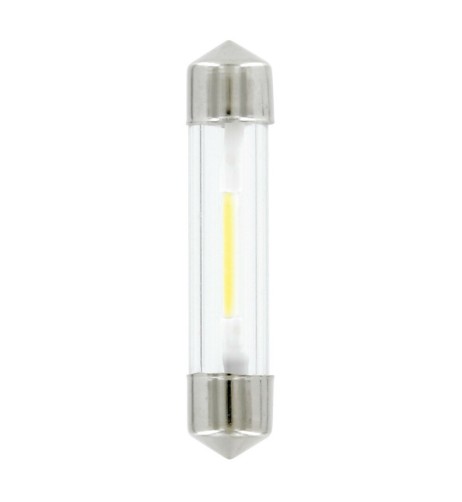 Lampadina auto Mega Led bianco 12V Siluro 8x41mm SV8 5 8