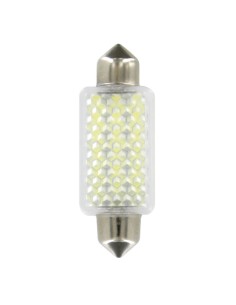 Lampadina auto Siluro SV8 5 8 36 Hyper LED 12V doppia polarita 15x41mm