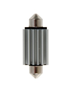 Lampada auto siluro SV8 5 8 24 hyper led resistenza integrata 12V 2