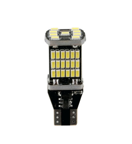 Coppia lampadine auto T15 W2 1x9 5d 45 Led SMD 12V 6500K