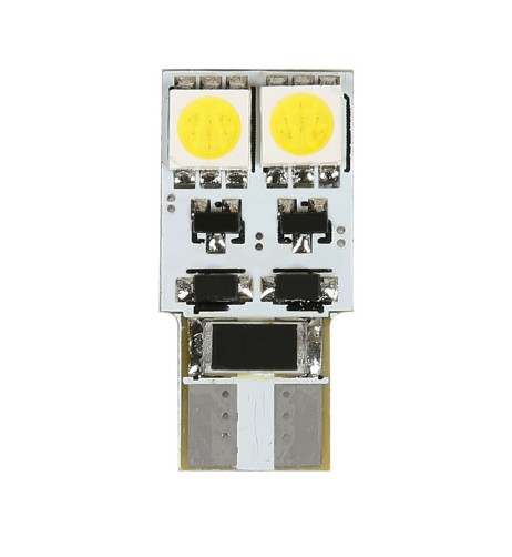 Lampadine auto T10 W2 1x9 5d 4 hyper led resistenza integrata 12V