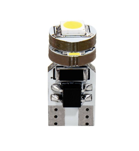 Lampadine auto T10 W2 1x9 5d 12 hyper led resistenza integrata 12V