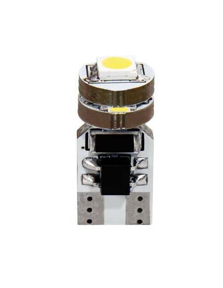 Lampadine auto T10 W2 1x9 5d 12 hyper led resistenza integrata 12V