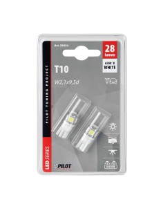 Kit lampadine hyper led T10 W2 1x9 5d 12V 5 LED