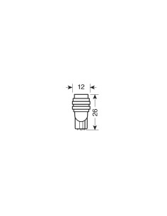 Coppia lampadine auto T10 1 Hyper LED 12V doppia polarita  2