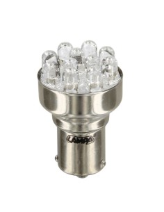 Lampadina singola Multi Led 11 Led 12V PY21W BAU15s ARANCIO