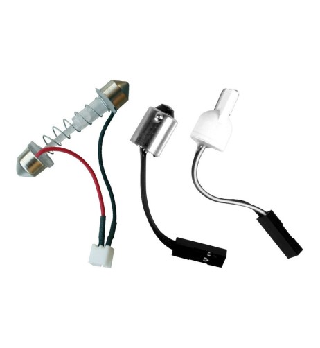 Pannello led portiera auto 20x60mm 12 LED 12V bianco