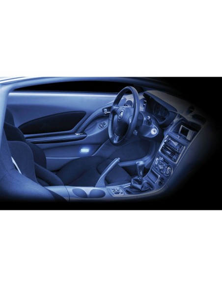 Pannello led portiera auto 20x60mm 12 LED 12V bianco