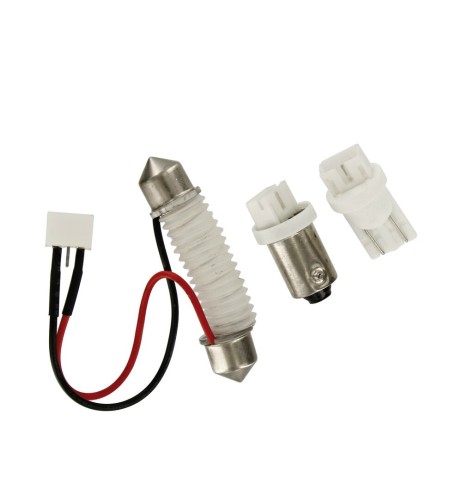 Pannello modulite led portiera auto 60x20mm 10 30V 2 4W 36 chips bianco