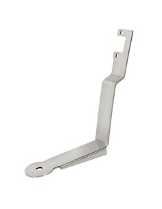 Staffa inox per antenna CB attacco visiera parasole per Mercedes Actros MP4