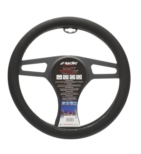 Coprivolante auto diametro 37 39cm Simoni Racing Cheap cotone nero