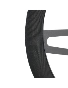 Coprivolante auto diametro 37 39cm Simoni Racing Cheap cotone nero 2