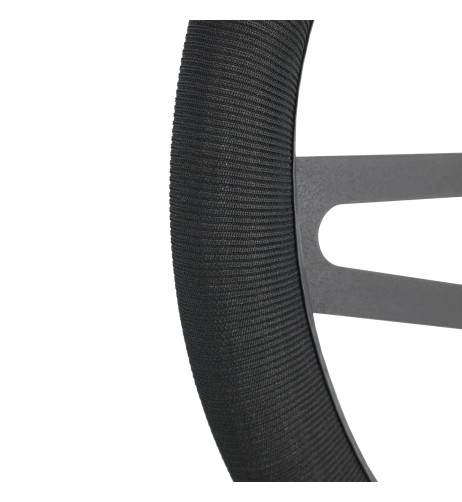 Coprivolante auto diametro 37 39cm Simoni Racing Cheap cotone nero