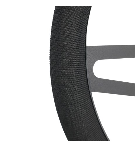 Coprivolante auto diametro 37 39cm Simoni Racing Cheap cotone nero