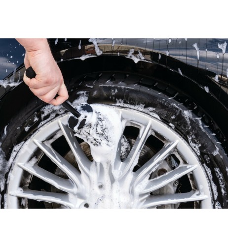 Spazzola in microfibra per pulizia cerchi 42cm