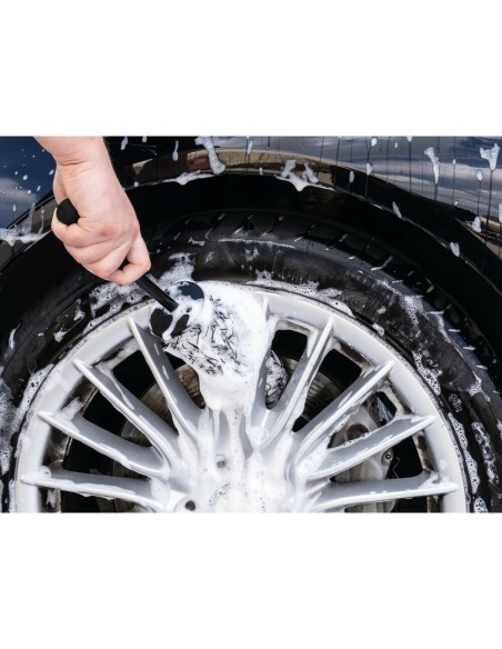 Spazzola in microfibra per pulizia cerchi 42cm