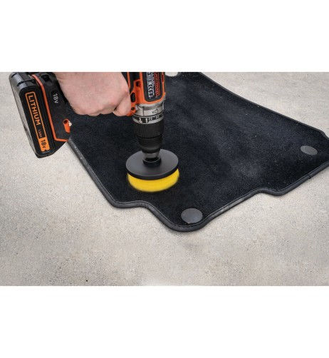 Set 3 spazzole pulizia per trapano