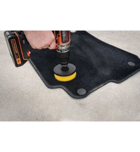 Set 3 spazzole pulizia per trapano