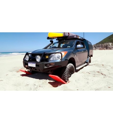 Set 2 piastre recupero per fuoristrada 104x28cm