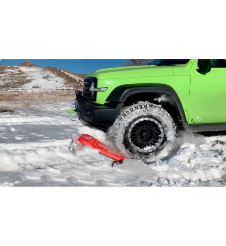 Set 2 piastre recupero per fuoristrada 104x28cm