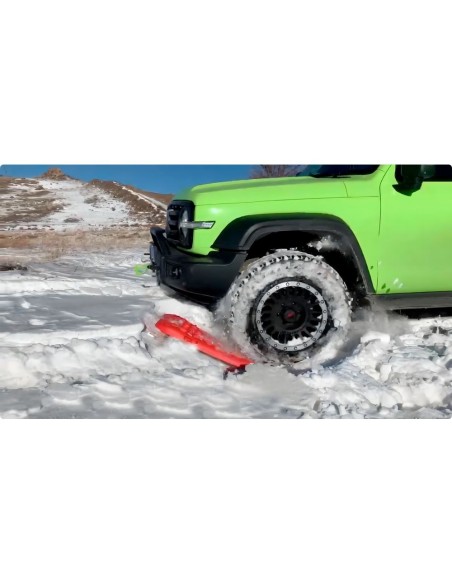 Set 2 piastre recupero per fuoristrada 104x28cm