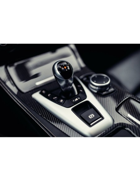 Pellicola adesiva carbon look 4D interno esterno 50x60cm Lucido