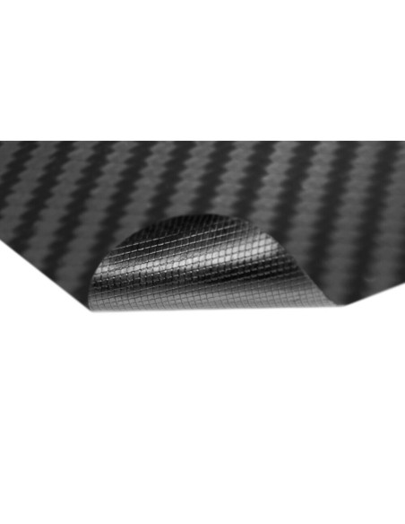 Pellicola adesiva carbon look 4D interno esterno 50x100cm Lucido