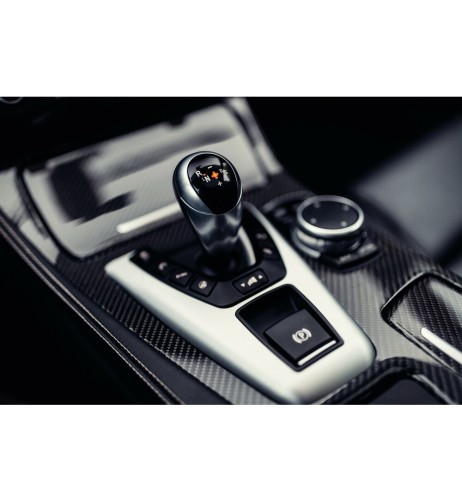 Pellicola adesiva carbon look 4D interno esterno 50x100cm Lucido